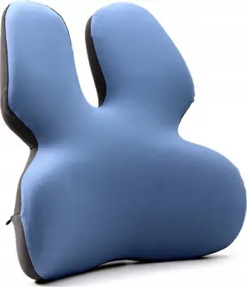 Jastëk lumbal ergonomik, shkumë memory, i hirtë