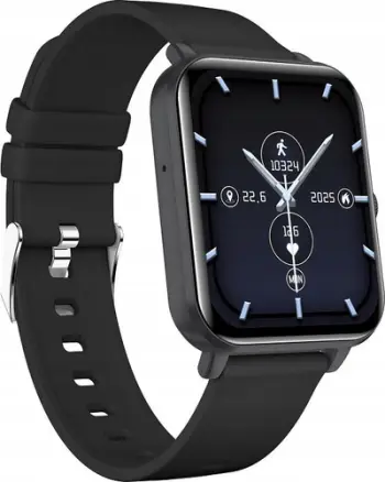 Set 2 orë inteligjente myPhone Watch Classic 2, 1.85", thirrje, të zeza
