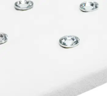 Jastëk manikyr Momo Diamond Velour, mbështetës për duar, ecru
