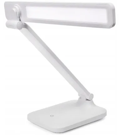 Set 2 llamba tavoline Platinet Remus, 5W LED, 3 nivele drite, e bardhë - 3