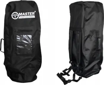 Çantë mbrojtëse shpine për paddleboard Master MAS B855, për transport dhe ruajtje, e zezë