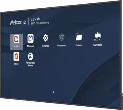 Ekran profesional Viewsonic Wireless Display 86", 4K, digital signage, i zi - 1