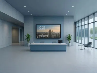 Ekran profesional Viewsonic Wireless Display 86", 4K, digital signage, i zi - 3