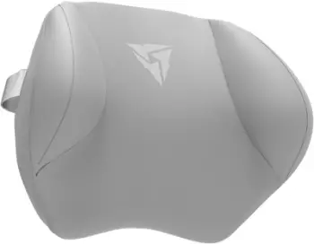 Jastëk mbështetës ThunderX3 Memory Foam Loft, ergonomik, për karrige gaming, gri