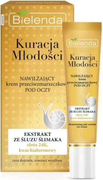 Krem sysh Bielenda Youth Therapy, hidratues, kundër rrudhave, 15ml
