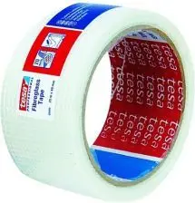 Shirit fibrash qelqi Tesa 60101, 90m, 48mm, i bardhë