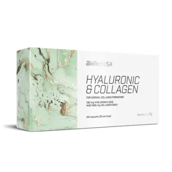 Kapsula BioTechUSA Hyaluronic & Collagen, 120 kapsula