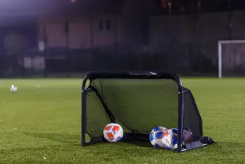 Portë futbolli Yakimasport GIZA 100281, 120x80cm, çelik, me çantë transporti