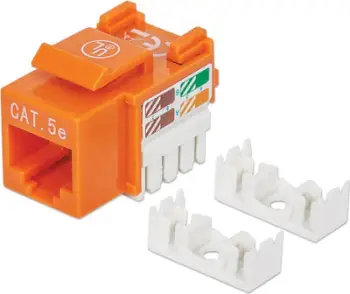 Fole rrjeti Intellinet Network Solutions Cat.5e, UTP, RJ45, portokalli