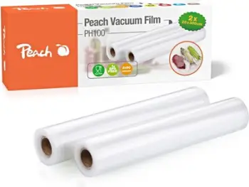Fole vakumi Peach PH100, 2 role, 28x300cm, transparente
