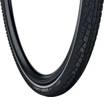 Gomë gravel Vredestein Perfect 4 Seasons, 28x1.50, shtresë kundër shpimit, e zezë reflektuese