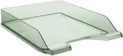 Tabaka dokumentesh Donau Transparent Smoky, plastike, transparente, gri e errët