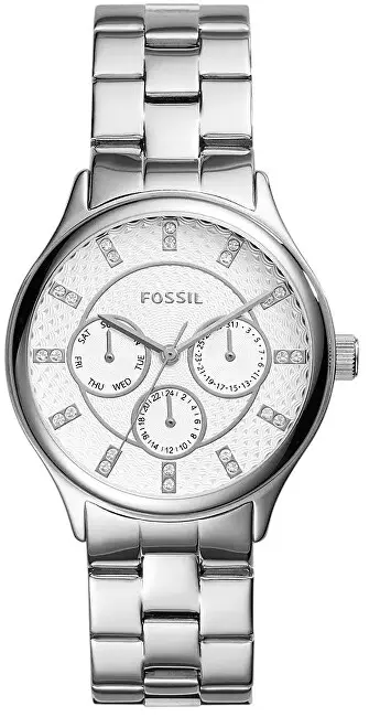 Orë dore për femra Fossil, e argjendtë