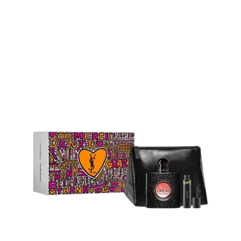SET-BLACK OPIUM 50ML+MINI LC+POUCH S23