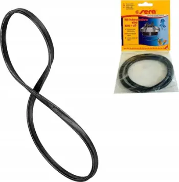 Gomë mbyllëse filtri Sera Filter Head Gasket 130 130+UV 1, për filtra të jashtëm, e zezë