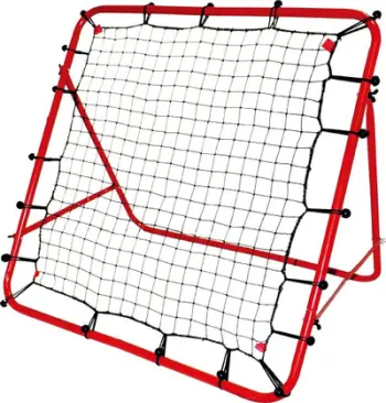 Portë trajnimi Master Rebounder, 100 x 100 cm, kënd i rregullueshëm, e zezë