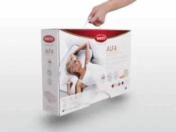 Jastëk ortopedik Memory Foam, 50x33 cm, i bardhë