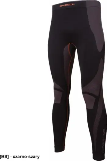 Leggins termoaktivë për meshkuj Brubeck Protect, XXL, të zinj