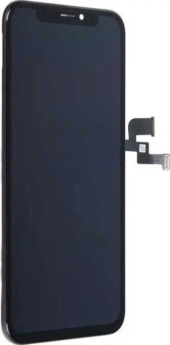 Ekran zëvendësues për iPhone X ZY HD, me prekje, i zi