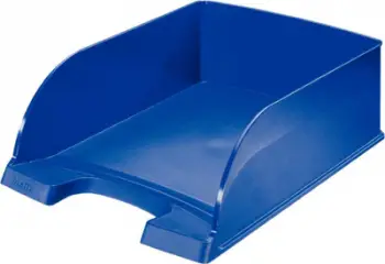 Tabaka dokumentesh Esselte Leitz Plus Jumbo, A4, kapacitet i madh, blu
