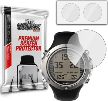 Mbrojtëse ekrani GrizzGlass Hybrid, Suunto D6i Novo, xham hibrid transparent
