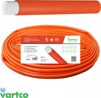 Zorrë shkarkimi për pompa zhytëse Cellfast, 10 m, diametër 50 mm 2", portokalli
