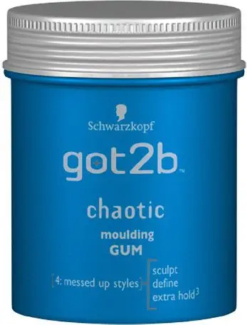 Gomë modeluese flokësh Schwarzkopf Got2b Chaotic, 100 ml