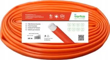 Zorrë shkarkimi për pompë nëndhëshe Cellfast, 10 m, 25 mm 1", portokalli