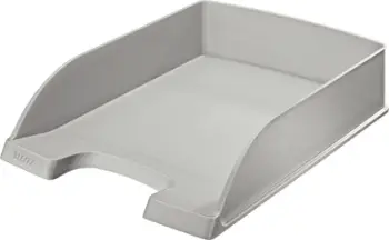 Tabaka dokumentesh Leitz Plus 52272085, format A4, plastike, gri