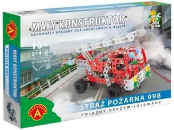 Lodër Alexander the Little Constructor - Fire Department 998 (215033), shumëngjyrësh