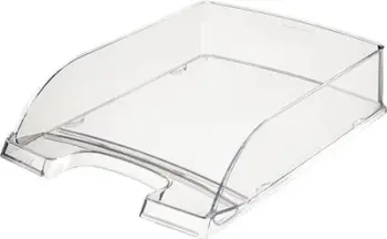 Tabaka dokumentesh Leitz Shelf Plus 10K079C, 70mm, plastike, gri