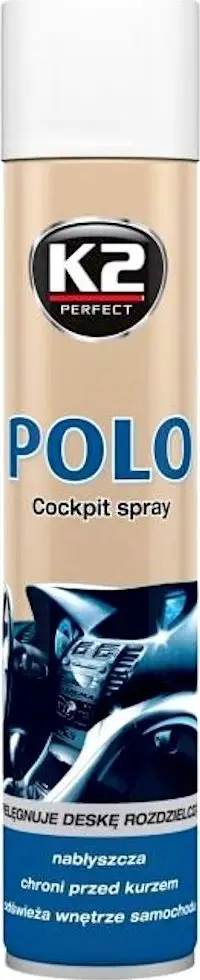 Spraj për pult makine K2 Polo Cockpit Fresh, 750ml, aromë e freskët