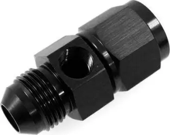 Konektor AN6 TurboWorks female male, port sensor 1/8"-27NPT, alumin