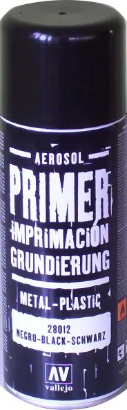 Spraj primer për modele Vallejo Premium, mat, i zi - 1