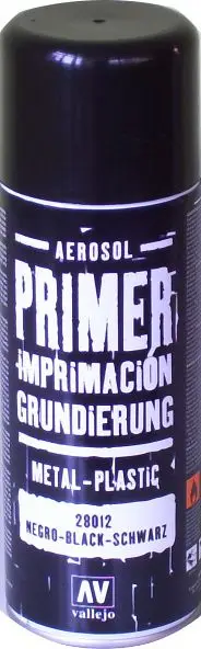Spraj primer për modele Vallejo Premium, mat, i zi