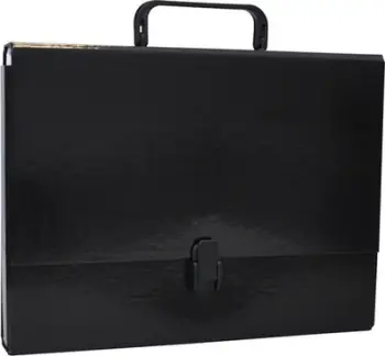 Çantë për dokumente Office Products, A4, e zezë