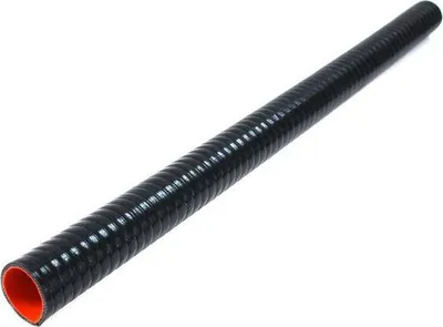 Zorrë silikoni TurboWorks FLEX PRO, 100cm, diametër 25mm, e zezë - 2