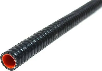Zorrë silikoni TurboWorks FLEX PRO, 100cm, diametër 25mm, e zezë - 3