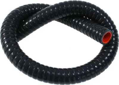 Zorrë silikoni TurboWorks FLEX PRO, 100cm, diametër 25mm, e zezë - 4