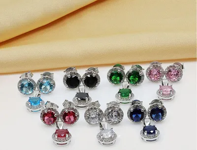 Set aksesorë Brilio Silver SET230WR, varëse + vathë - 7