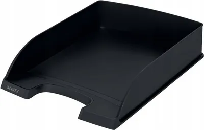 Tabaka letra Leitz Recycle, formati A4, plastikë e ricikluar, e zezë - 1