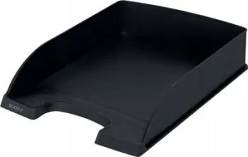 Tabaka letra Leitz Recycle, formati A4, plastikë e ricikluar, e zezë