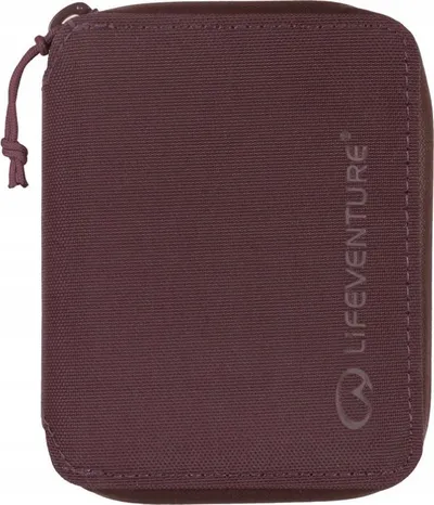 Portofol Lifeventure RFiD Recycled Bi-Fold, mbrojtje RFiD, shumë ndarje kartash, i zi - 1