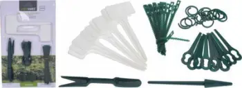 Set aksesorë kopshti Garden Accessories, 52 pjesë, 19x2x30cm, jeshil