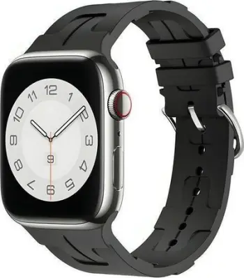 Rrip Beline për Apple Watch, silikon, 38 40 41 mm, i zi
