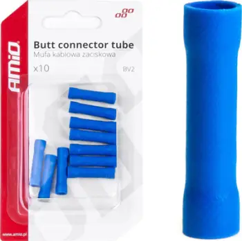 Konektor elektrik KM Parts Cable Coupler, 0.75–2.5 mm², set 10 copë, blu