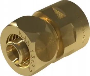 Konektor femër bronzi KAN UltraLine 4 G1/2, 14 mm, për ujësjellës