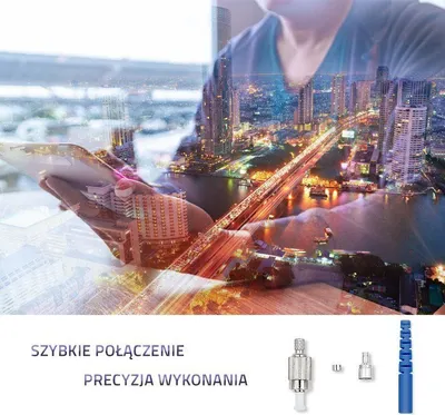 Konektor fibër optike Qoltec FC PC, single mode, 2.0mm - 3