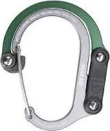 Karabinë me grep Heroclip Medium, kapacitet 60 lbs, e gjelbër forest - 1
