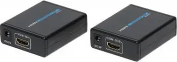 Ekstender HDMI AV, HDMI-EX-4, transmetim me rrjet Cat 5e/6, i zi